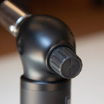 Detail of the Forest Grill lighting torch nozzle for a Kamado barbecue