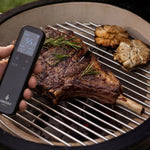 Thermomètre de cuisson à 1 sonde utilisé sur viande au barbecue
